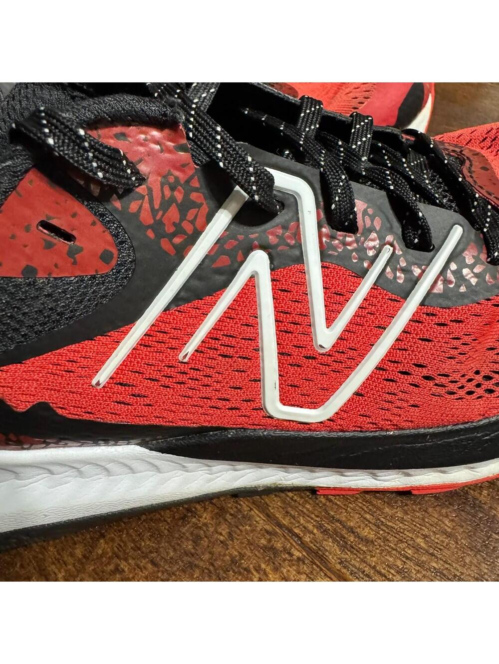 NEW BALANCE MEN'S DYNASOFT NITREL V5 TRAIL RUNNING SHOE RED BLACK SIZE 11 *READ - Picture 11 of 14